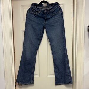 Everlane Organic Cotton/Tencel Women's The Slouch Bootcut Jean size 27